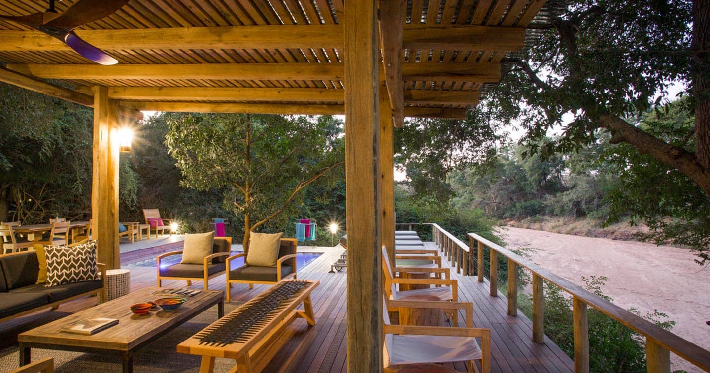Lodge accommodation at Bateleuer Camp in Timbavati, South Africa