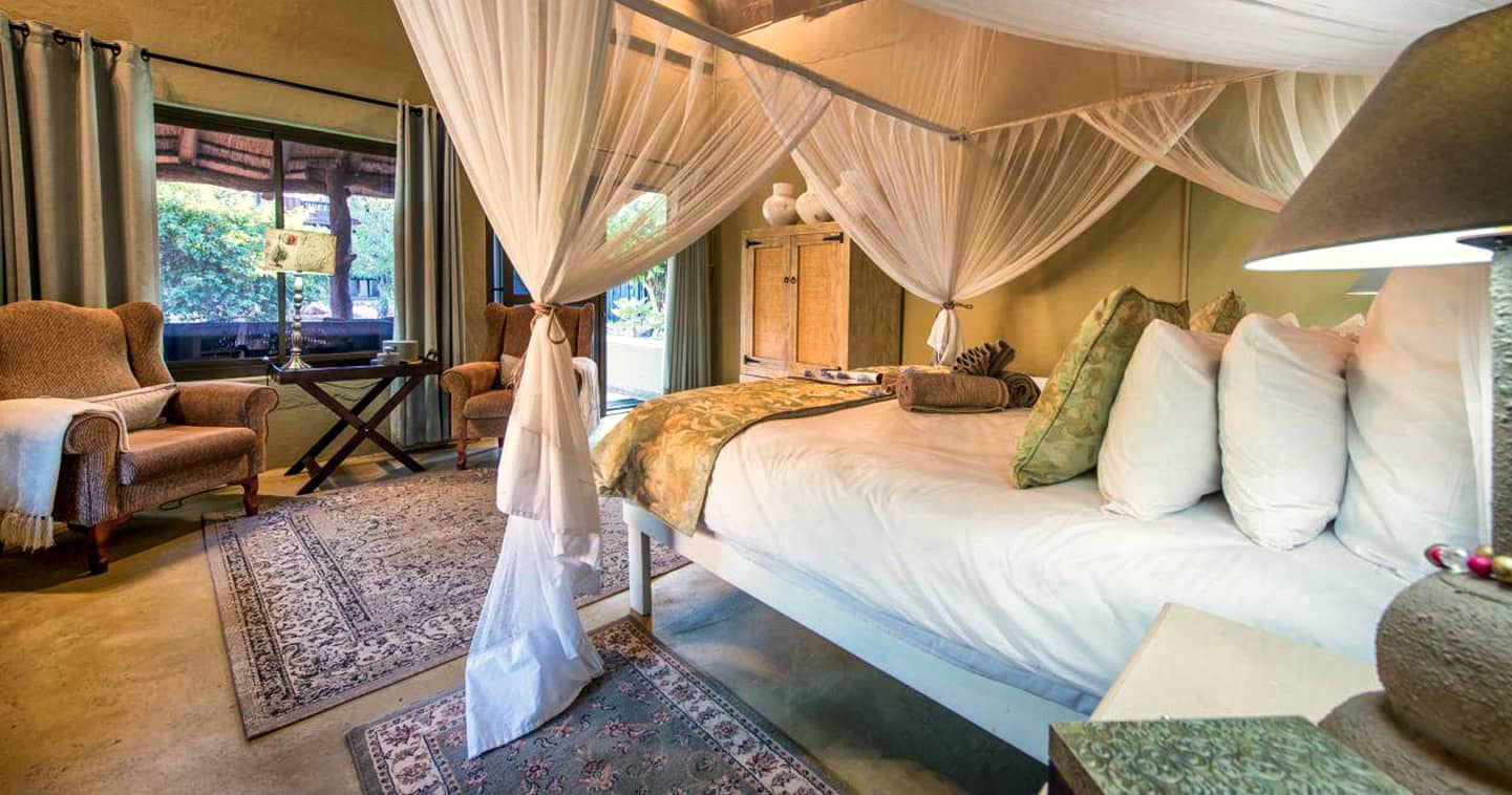 Kambaku luxury bedroom in Timbavati