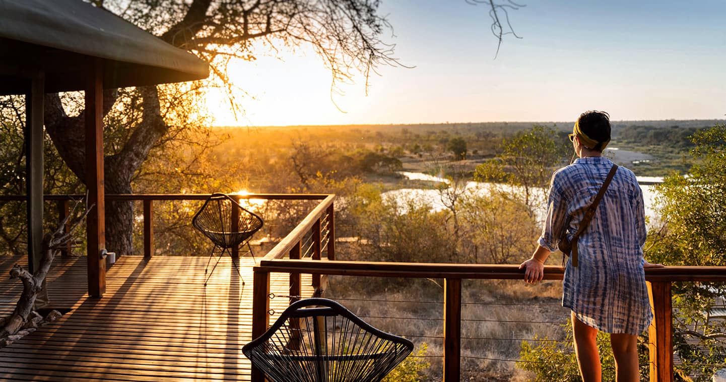 Enjoy the view from Simbavati Hilltop Lodge