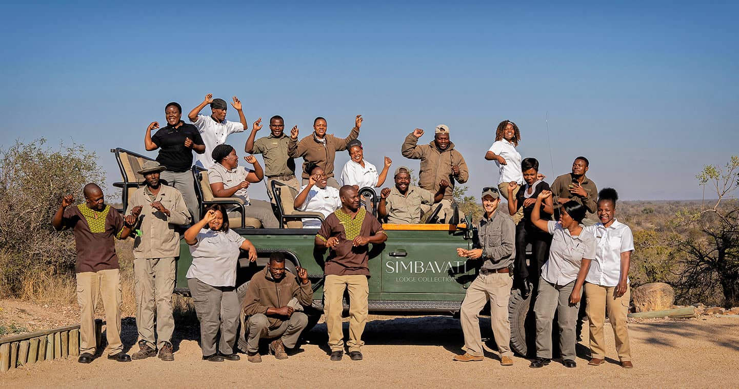 The expert team at Timbavati Hilltop